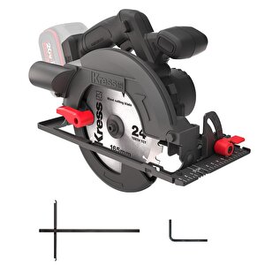 Kress Kue12.9 20volt 165mm Kömürsüz Profesyonel Daire Testere (akü Dahil Değildir)
