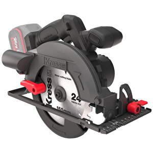 Kress Kue12.9 20volt 165mm Kömürsüz Profesyonel Daire Testere (akü Dahil Değildir)