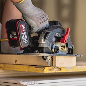 Kress Kue12.9 20volt 165mm Kömürsüz Profesyonel Daire Testere (akü Dahil Değildir)