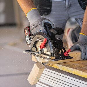 Kress Kue12.9 20volt 165mm Kömürsüz Profesyonel Daire Testere (akü Dahil Değildir)