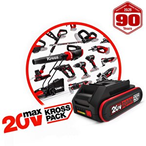 Kress Kue12.1 20volt 4.0ah. Li-ion 165mm Çift Akülü Kömürsüz Profesyonel Daire Testere
