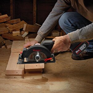 Kress Kue11 20volt 4.0ah. Li-ion 140mm Çift Akülü Kömürsüz Profesyonel Çok Amaçlı Daire Testere