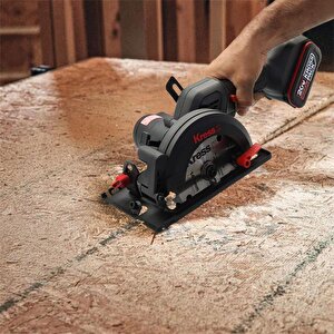 Kress Kue11 20volt 4.0ah. Li-ion 140mm Çift Akülü Kömürsüz Profesyonel Çok Amaçlı Daire Testere