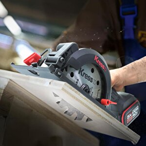 Kress Kue11.9 20volt Kömürsüz 140mm Profesyonel Çok Amaçlı Daire Testere (akü Dahil Değildir)