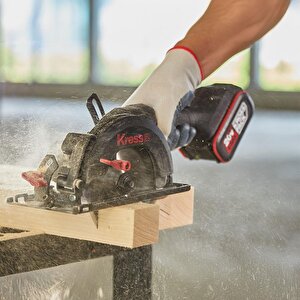 Kress Kue11.9 20volt Kömürsüz 140mm Profesyonel Çok Amaçlı Daire Testere (akü Dahil Değildir)
