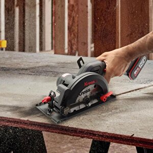 Kress Kue11.9 20volt Kömürsüz 140mm Profesyonel Çok Amaçlı Daire Testere (akü Dahil Değildir)