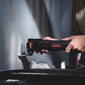 Kress Kuw58.1 480watt Profesyonel Çok Amaçlı Devir Ayarlı Kesme Raspalama Ve Zımpara + 12 Parça Aksesuar