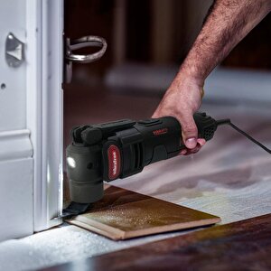 Kress Kuw58.1 480watt Profesyonel Çok Amaçlı Devir Ayarlı Kesme Raspalama Ve Zımpara + 12 Parça Aksesuar