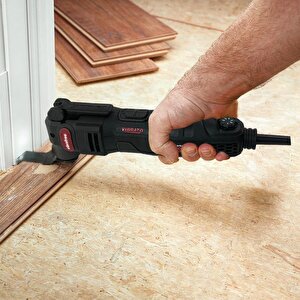 Kress Kuw58.1 480watt Profesyonel Çok Amaçlı Devir Ayarlı Kesme Raspalama Ve Zımpara + 12 Parça Aksesuar