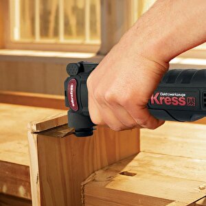 Kress Kuw58.1 480watt Profesyonel Çok Amaçlı Devir Ayarlı Kesme Raspalama Ve Zımpara + 12 Parça Aksesuar