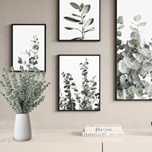 Yapay Çiçek Pastel Yeşil Okaliptus 48cm 3dallı Uzun Dal Eucalyptus