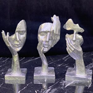 Görmedi̇m Duymadim Bi̇lmi̇yorum Üçlü Mask Set Mk103-3