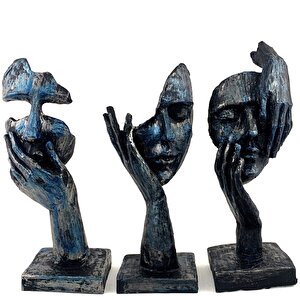 Görmedi̇m Duymadim Bi̇lmi̇yorum Üçlü Mask Set Mk103-1