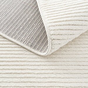 Cool Halı Vetrina 3601 Krem Yumuşak Dokulu Halı Kilim Salon Mutfak Kesme Yolluk Dokuma Makine Halısı