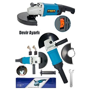 180mm Devir Ayarlı Otomatik Off Start Büyük Boy Taşlama Metal Kesme Spiral Jet Makinesi 4000w