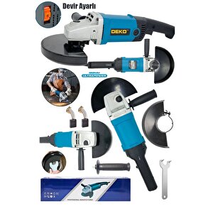 Büyük Boy Devir Ayarlı Taşlama Makinesi 180mm- 4000w Jet Metal Kesici Taşlama Makinesi