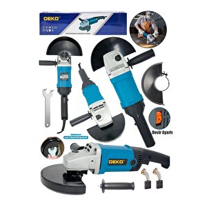 Büyük Boy Devir Ayarlı Taşlama Makinesi 180mm- 4000w Jet Metal Kesici Taşlama Makinesi