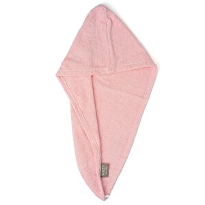 | Talya | Extra Yumuşak Pamuklu Saç Havlusu - Bone Pembe