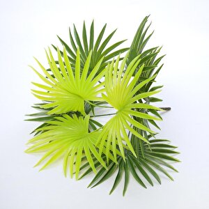 Yapay Çiçek Yelpaze Palmiye 8 Yapraklı  Demet 50*40cm Salon Çiçeği Yapay Bitki