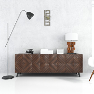 Jumeax Ripon Grigio Gri Mermer Duvar Saati