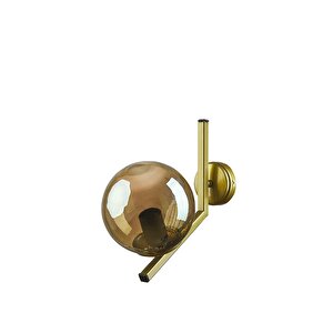 Tanya Modern Tasarım Kapalı Globe Camlı Aplik