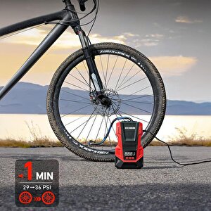 Kobb Kb220 12volt/220volt 150 Psi Dijital Basınç Göstergeli Lastik Şişirme Pompası