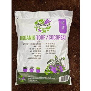 10 Litre Ithal Torf Cocopeat Ponza Taşı Özel Karışım Saksı Harcı Bitki Toprağı - Kokopit 10 litre