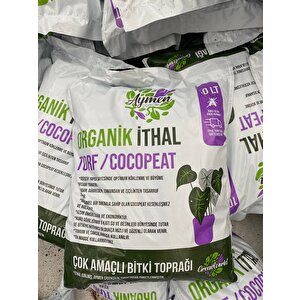 10 Litre Ithal Torf Cocopeat Ponza Taşı Özel Karışım Saksı Harcı Bitki Toprağı - Kokopit