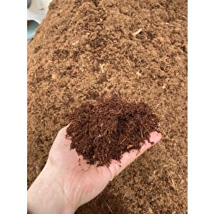 60 - 65 Lt Sıkıştırılmış Hindistan Cevizi Torfu - 4 - 5 Kg Blok Ithal Organik Cocopeat Kokopit