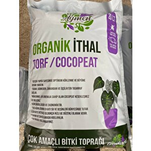 20 Litre İthal Torf Cocopeat Ponza Özel Karışım Saksı Harcı Bitki Toprağı - Kokopit 20 litre