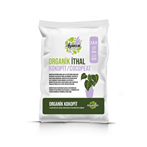 Özel Karışımlı Ponza Katkılı 2,5 Litre İç Dış Mekan Bitki Yetiştirme Toprağı Cocopeat - Kokopit 2,5 litre