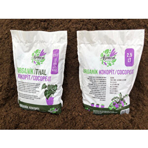 Özel Karışımlı Ponza Katkılı 2,5 Litre İç Dış Mekan Bitki Yetiştirme Toprağı Cocopeat - Kokopit 2,5 litre