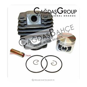 Motorulu Testere 5800 Ni̇kasi̇l Si̇li̇ndi̇r Pi̇ston Seti̇ 45.2 Mm