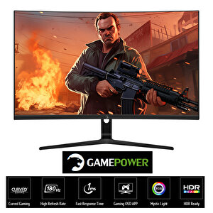Ironhide X40 Ryzen 5 3600 32gb Ram 512gb M.2 Ssd Rx580 8gb 24" 180hz Oyuncu Masaüstü Bilgisayar
