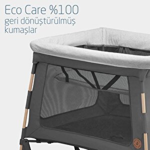 Maxi Cosi Swift 3'ü Bir Arada Beşik Seyahat Yatağı Oyun Parkı Beyond Graphite Eco