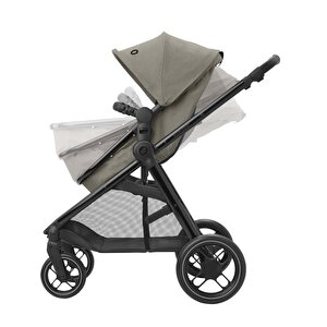 Maxi-cosi Zelia3 Luxe 2'si Bir Arada Portbebeli Premium Bebek Arabası Twillic Truffle