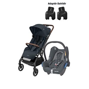 Maxi-cosi Soho-cabriofix Ana Kucaklı Ultra Kompakt  Seyahat Sistem Bebek Arabası Essential Graphite