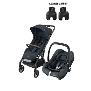 Maxi-cosi Soho-cabriofix I-size Ana Kucaklı Ultra Kompakt  Seyahat Sistem Bebek Arabası Essential Graphite