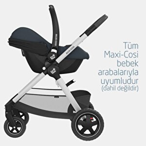 Maxi-cosi Soho-cabriofix I-size Ana Kucaklı Ultra Kompakt  Seyahat Sistem Bebek Arabası Green-graphite