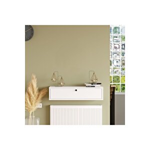 Cosmia 80 Cm Dresuar Duvara Monte Beyaz Hol Antre Cs1-w