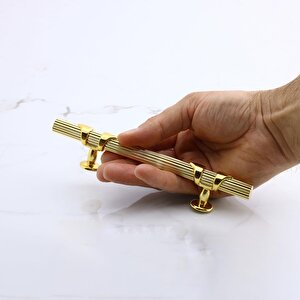 Emir Kulp Gold 96 Mm - 9.6 Cm Metal Mobilya Mutfak Çekmece Dolap Dolabı Kapak Kulbu Kulpu Kulpları