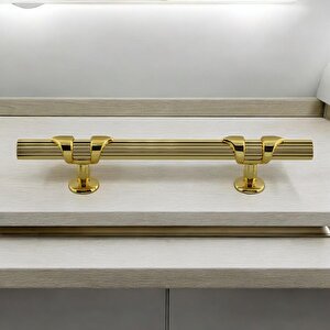 Emir Kulp Gold 96 Mm - 9.6 Cm Metal Mobilya Mutfak Çekmece Dolap Dolabı Kapak Kulbu Kulpu Kulpları