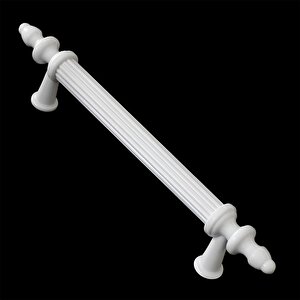 Polavit 128 Mm Kulp Sert Plastik Beyaz Çekmece Mobilya Mutfak Dolap Kulbu Kulpu Kulpları 10 Adet