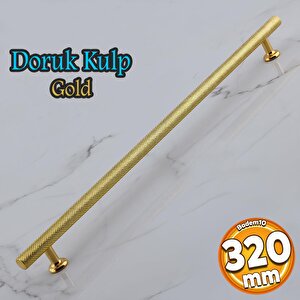 Doruk Kulp 320 Mm Altın Gold Metal Mobilya Çekmece Mutfak Dolabı Dolap Kulpları Kapak Kulpu Kulbu