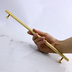 Doruk Kulp 320 Mm Altın Gold Metal Mobilya Çekmece Mutfak Dolabı Dolap Kulpları Kapak Kulpu Kulbu