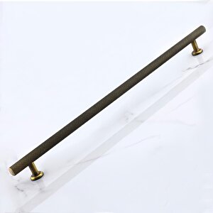 Doruk 320 Mm Eskitme Antik Sarı Metal Mobilya Mutfak Çekmece Dolap Dolabı Kulpu Kulbu Kulpları