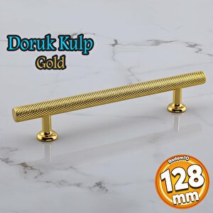 Doruk Kulp 128 Mm Altın Gold Metal Mobilya Çekmece Mutfak Dolabı Dolap Kulpları Kapak Kulpu Kulbu