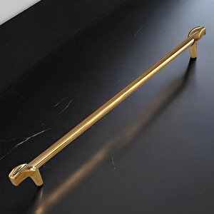 Prade 320 Mm Gold Altın Kulp Metal Mobilya Çekmece Mutfak Dolap Kapak Kulpları Kulbu Dolabı Kulpu