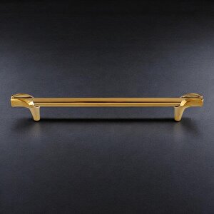 Prade 192 Mm Gold Altın Metal Kulp Çekmece Mobilya Mutfak Dolap Kapak Kulpları Dolabı Kulbu Kulpu