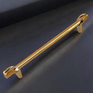Prade 192 Mm Gold Altın Metal Kulp Çekmece Mobilya Mutfak Dolap Kapak Kulpları Dolabı Kulbu Kulpu